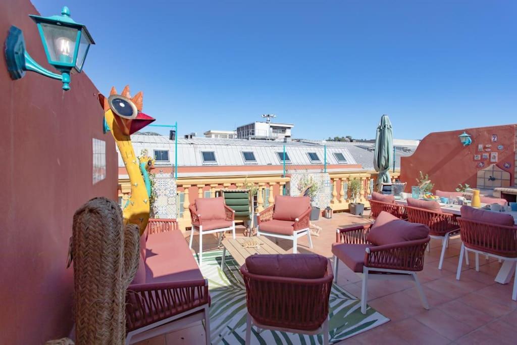 #48 Suite Jean Top Floor Terrace 5Min Walk Sea Ac ニース エクステリア 写真